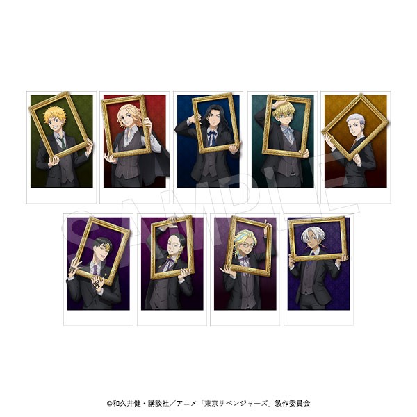 [24년4월,5월입고예정] 중외광업 도쿄 리벤저스 트레이딩 폴라로이드 샷 컬렉션 『frame collection』 ver. (단품/랜덤발송) (굿즈)